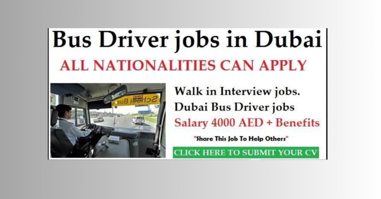 Bus Driver Jobs in Dubai